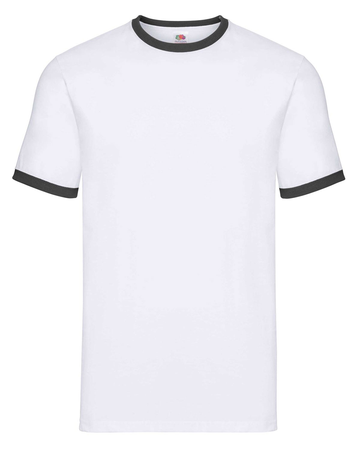Ringer T-Shirt White/Black XXL