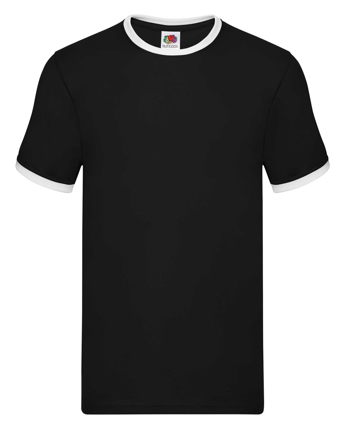 Ringer T-Shirt Black/White XXL