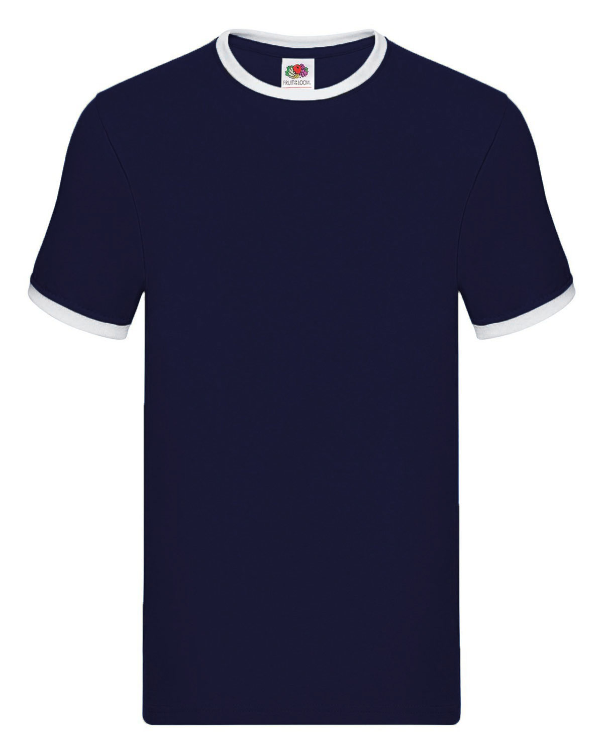 Ringer T-Shirt Navy/White XXL