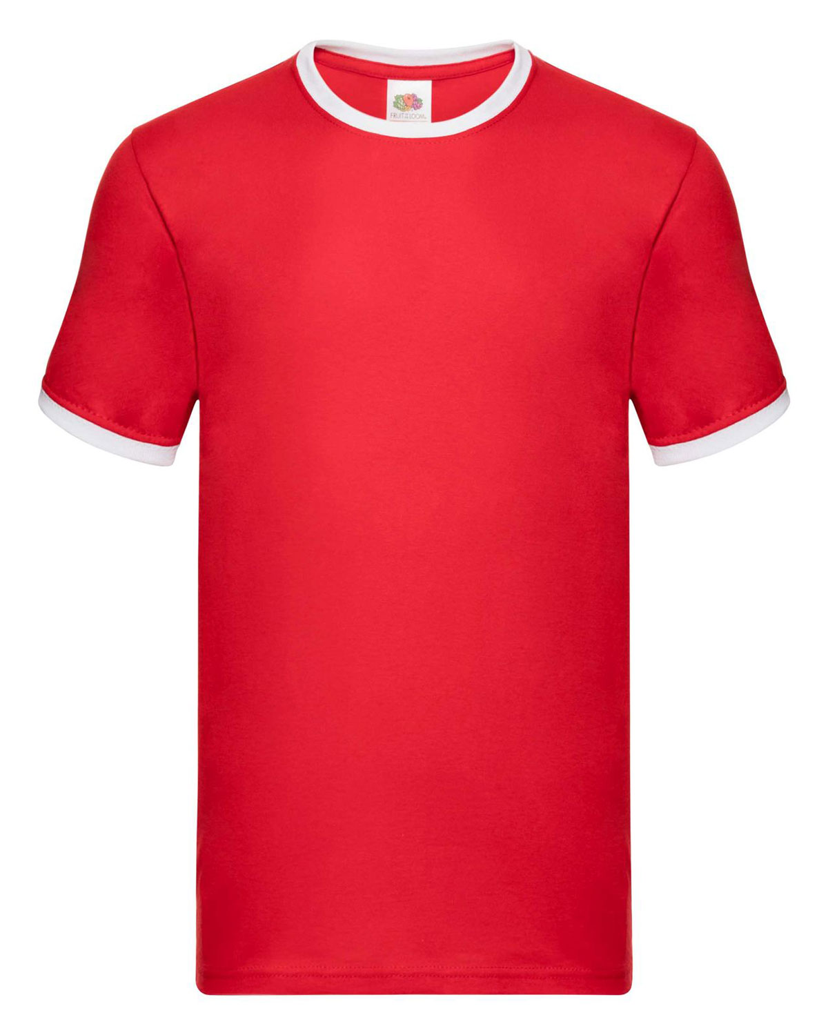 Ringer T-Shirt Red/White XXL