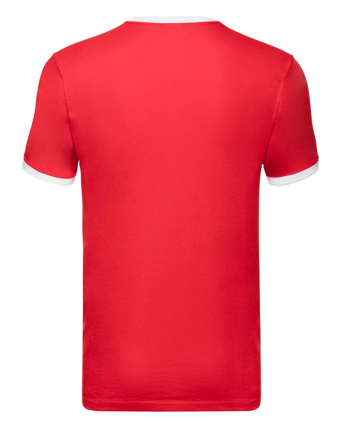Ringer T-Shirt Red/White XXL