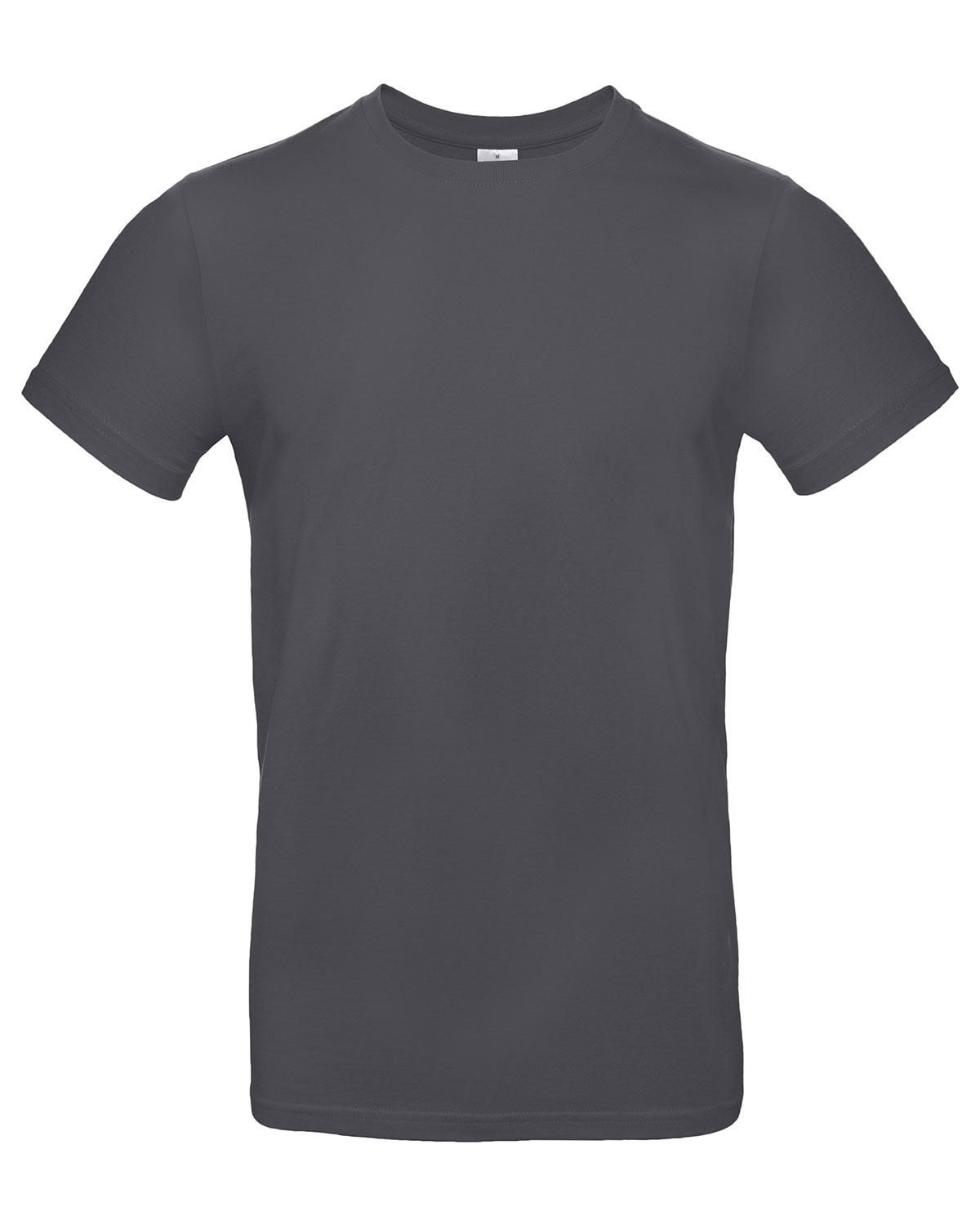 T-Shirt #E190 Dark Grey (Solid) 3XL