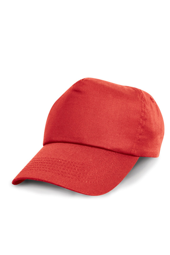 Kinder Basecap mit Klettverschluss Red One Size