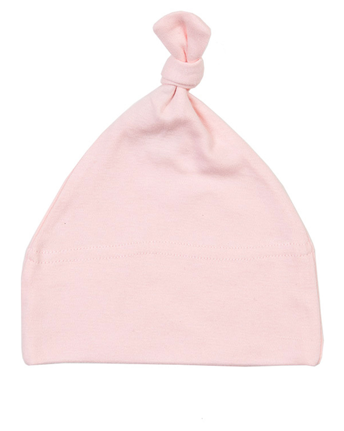 Baby 1 Knot Hat Powder Pink One Size