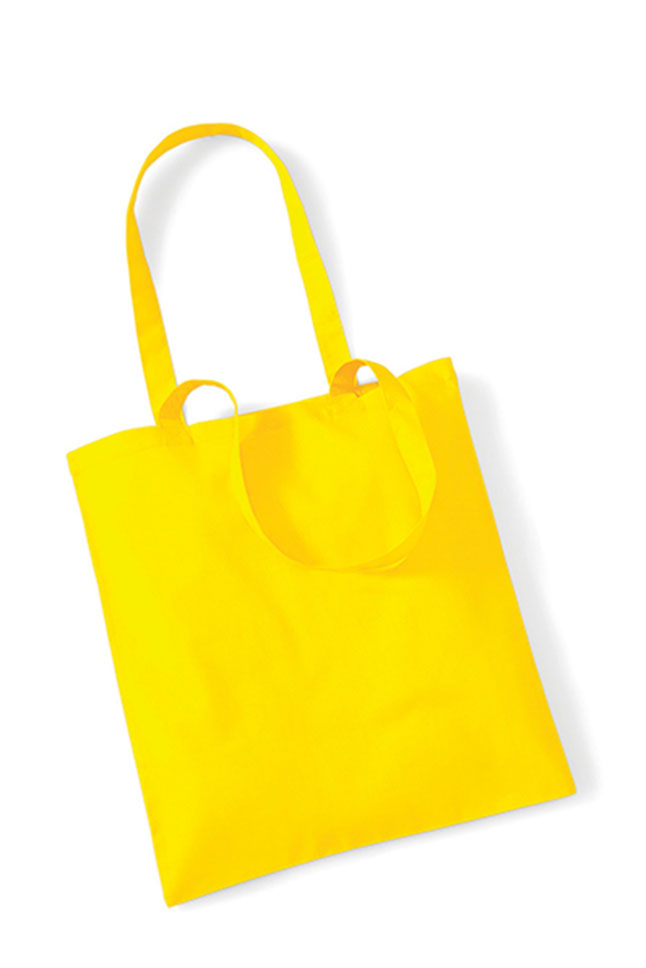 Baumwollbeutel / Einkaufsbeutel Yellow 38 x 42 cm