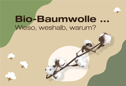 Titelbild zum Artikel über Bio-Baumwolle.
